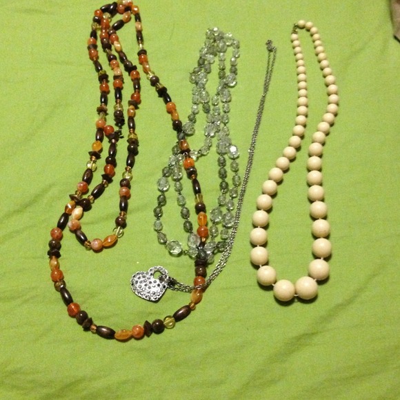 REDUCED!! Set of 4 fashion necklaces