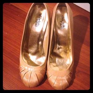❤Gold high heels❤
