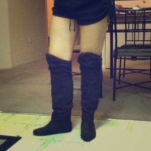 Knee high boots