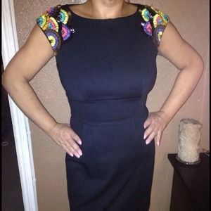 Trina turk lillet embroidered Dress