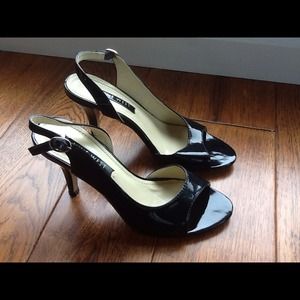 Patent Leather Slingbacks