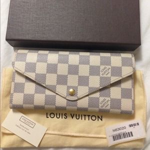 Louis Vuitton Josephine Damier Azur wallet