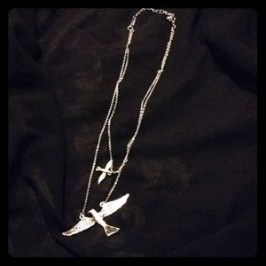 Bird necklace with blouse Bundle