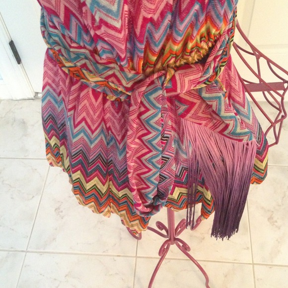 Multi-Color Romper - Picture 2 of 3