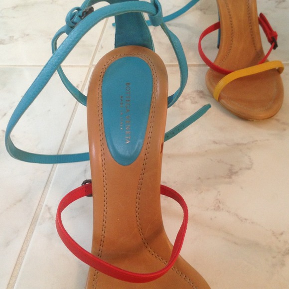 REDUCED to sell! Botegga Veneta multicolor leather - Picture 3 of 4