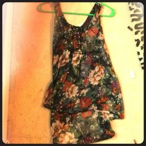 Floral high low tank!