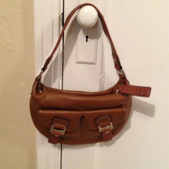 Michael KORS all leather camel hobo