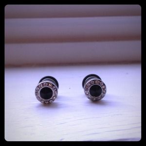 Edgy but girly fake gauges!