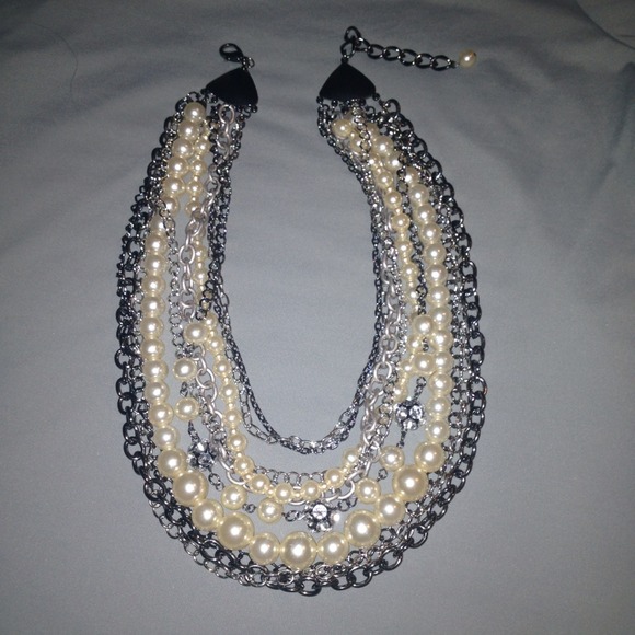 Multi chain necklace