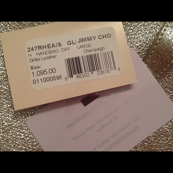 JIMMY CHOO GLITTER BAG 💖 - Picture 2 of 4
