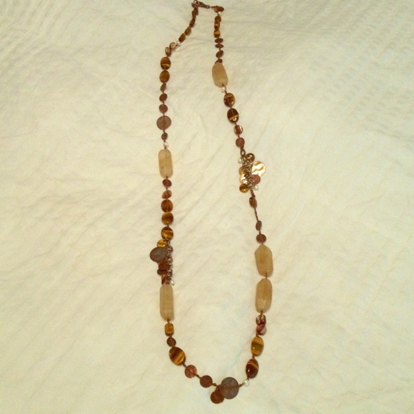 Silpada long multi tone necklace