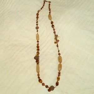Silpada long multi tone necklace