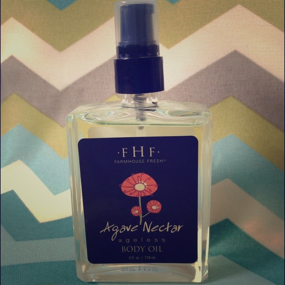 Agave nectar body oil by Farmhouse Fresh