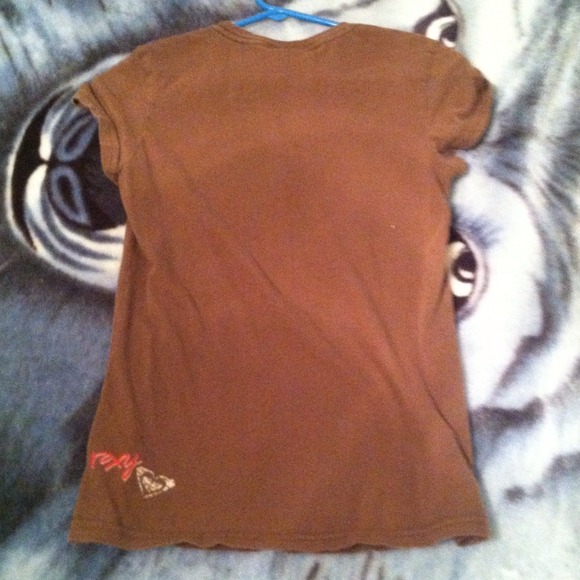 Brown Roxy t-shirt - Picture 2 of 2