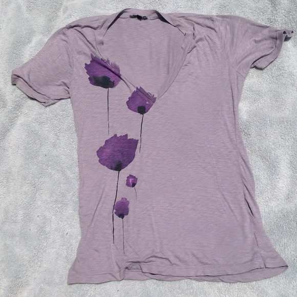 Purple flower top