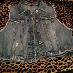 Denim vest