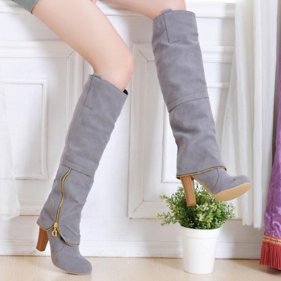 Boots - Foldover Boots at Reduced Price size 7 and 8
