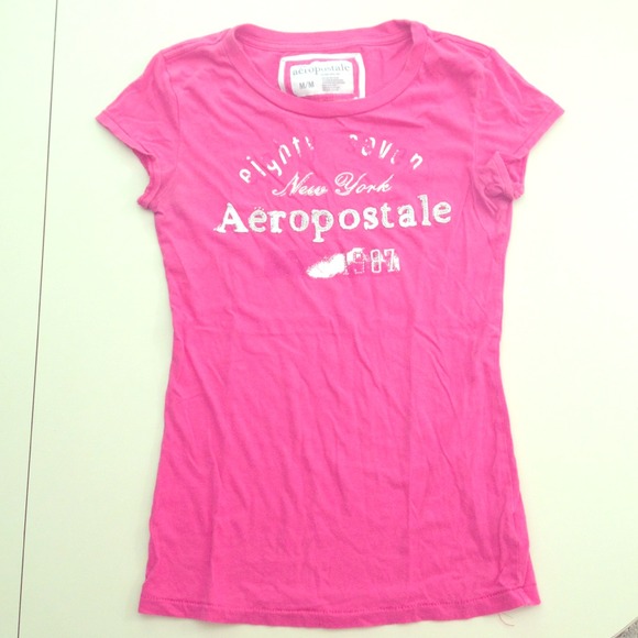 Hot pink Aeropostale top