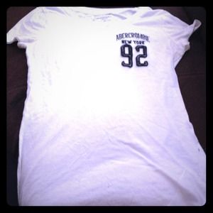 Abercrombie and Fitch white shirt