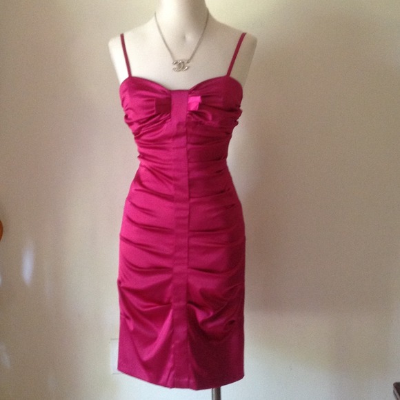 Vibrant cocktail dress