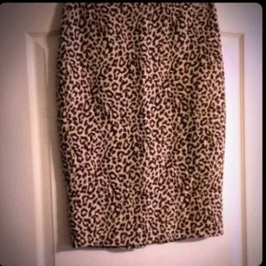 J. Crew knee length skirt