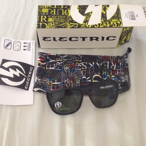 Electric sunglasses never been used