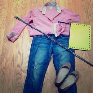 Brooks Brothers checkered Oxford