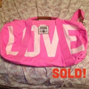🚫SOLD🚫 VS PINK duffle bag