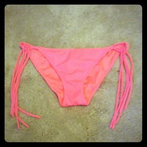 Neon pink Victoria's Secret bikini bottom