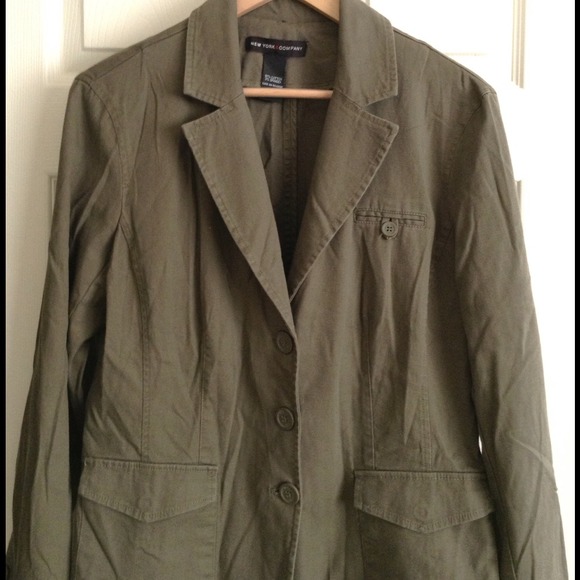 NY&CO stretch cotton jacket