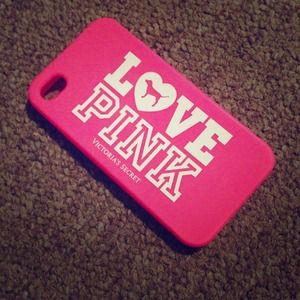 ❌ SOLD Victoria's Secret pink iPhone 4/4s case