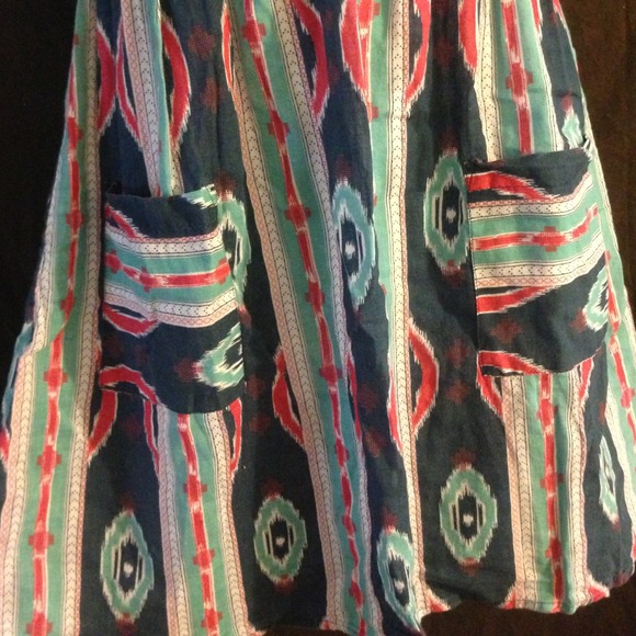 ⛔Sold!⛔🎉Tribal Print Sundress!! - Picture 2 of 3