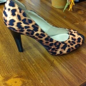 Nine West Leopard Heels