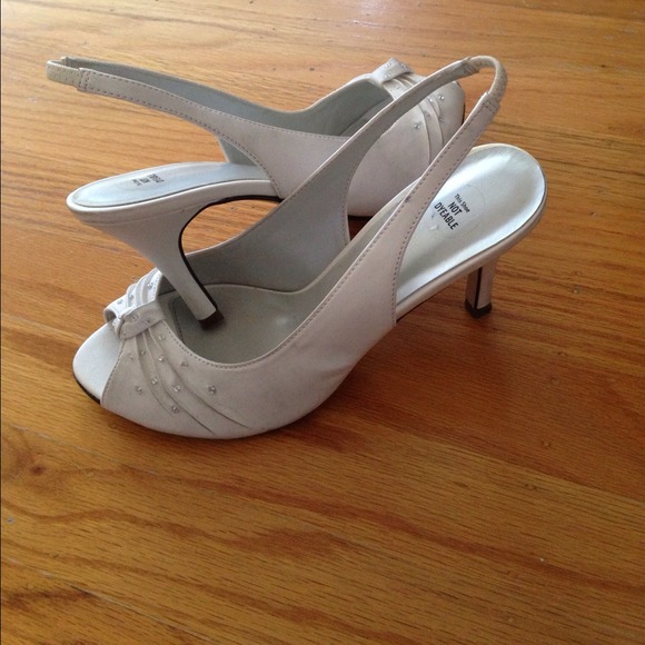 White peep toe
