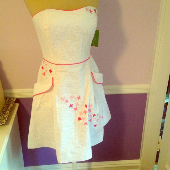 SOLD Lilly Pulitzer strapless dress