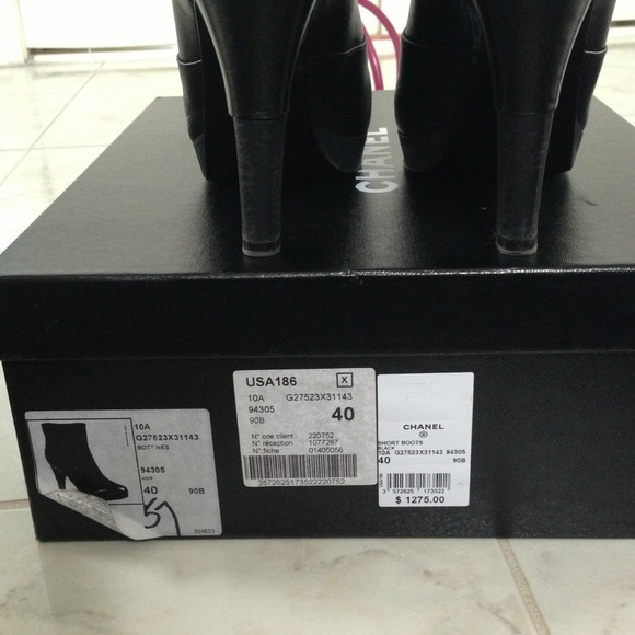 REDUCED to sell!!! CHANEL Platform Bootie - Picture 4 of 4