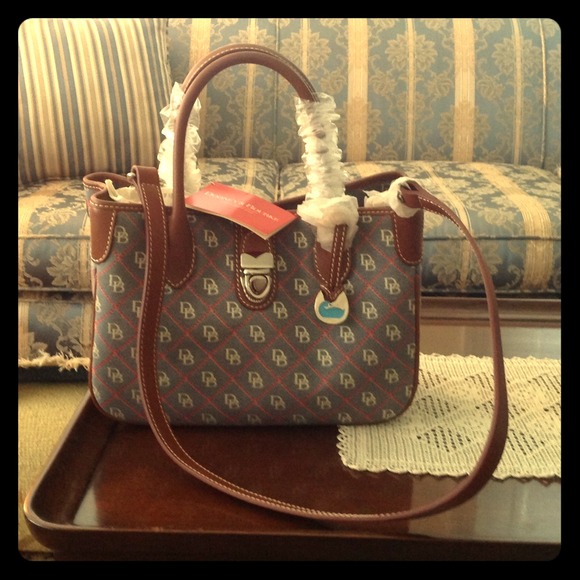 Dooney & Burke Small Double Handle Tote