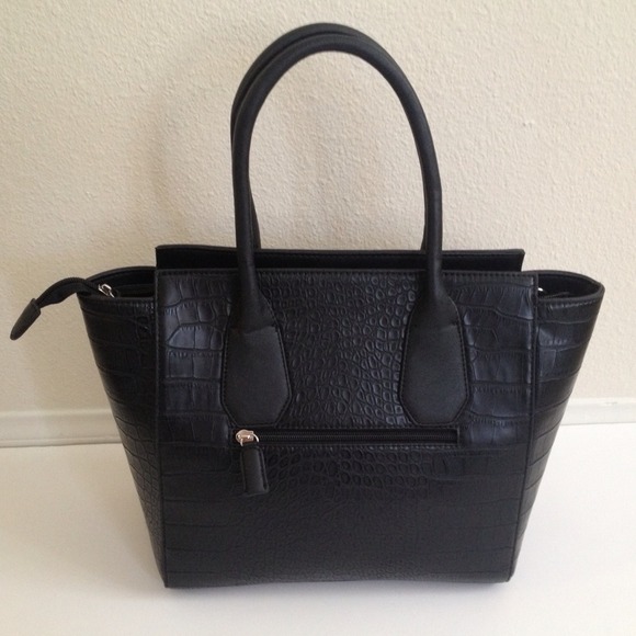 Faux Alligator Handbag