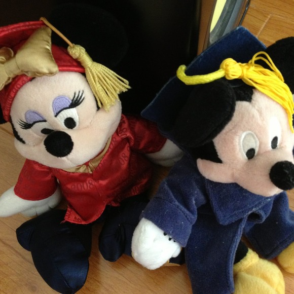 Sold Mickey and Minnie mouse doll. Graduation - Picture 2 of 4