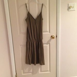 James Perse Olive Green Tank Dress and A/X Tshirts