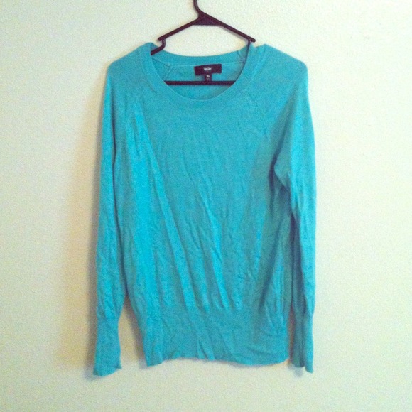 Teal sweater