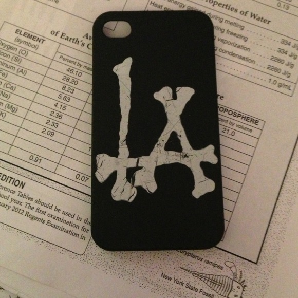 Brandy Melville LA Bones iPhone 4/4S case