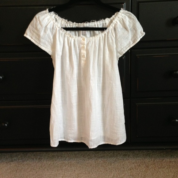 ❤BUNDLED❤White Old Navy Linen Shirt