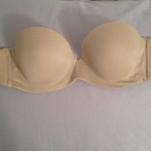Maidenform strapless nude bra 34B