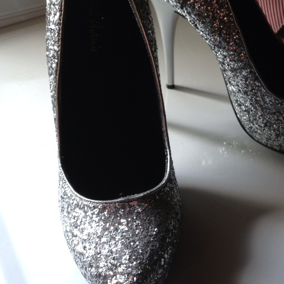 Sparkly Michael Antonio heels