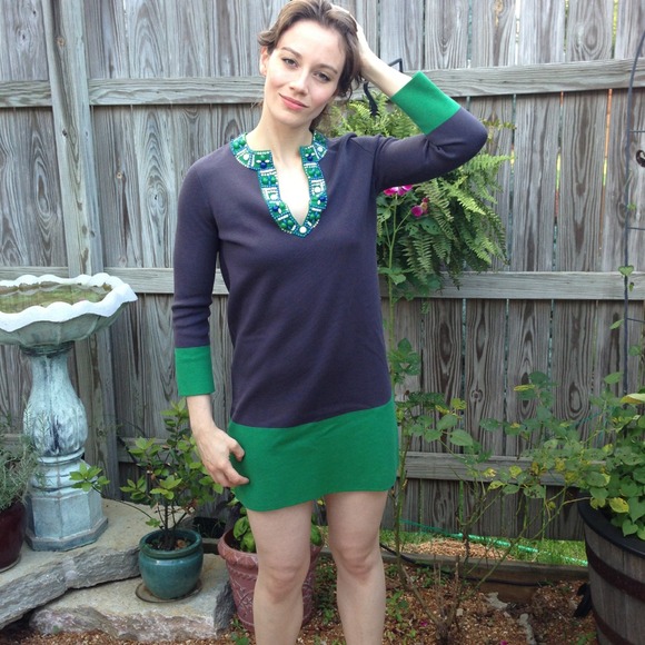 BCBG MAXazria XS knit sweater dress NWT very mod!