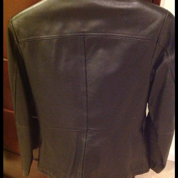 🚫SOLD🚫Genuine Leather Jacket - Picture 3 of 3