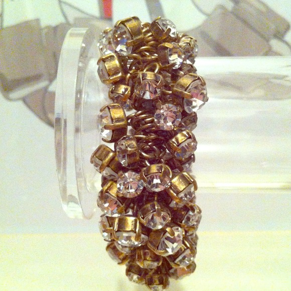 J. Crew Jewelry - Jcrew rhinestone diamond bracelet