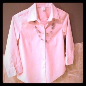J.Crew Pink Oxford Shirt