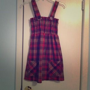 Plaid Baby Doll Dress